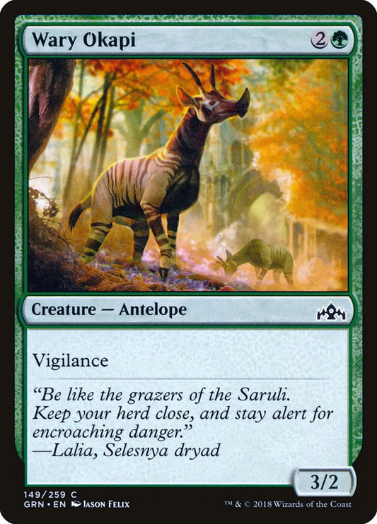 Wary Okapi [Guilds of Ravnica] (149)