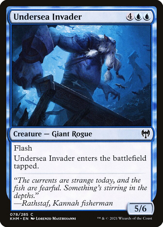 Undersea Invader [Kaldheim] (78)
