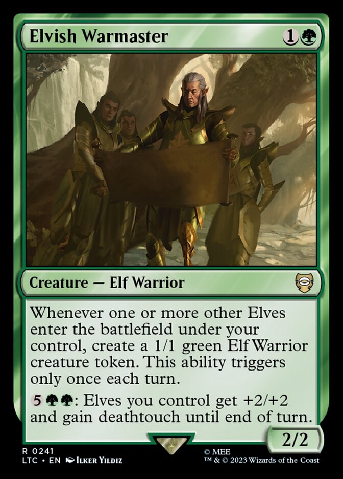 Elvish Warmaster [Tales of Middle-earth Commander] (241)