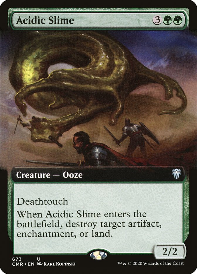 Acidic Slime [Commander Legends] (673)
