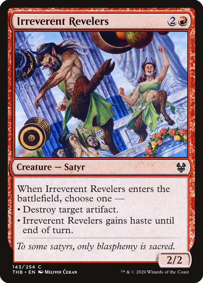 Irreverent Revelers [Theros Beyond Death] (143)