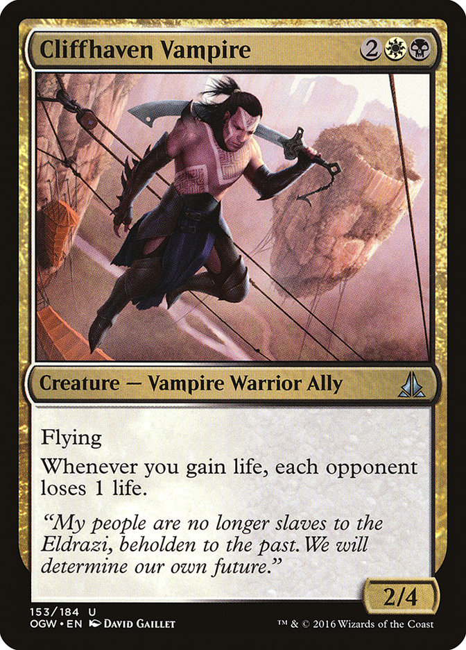 Cliffhaven Vampire [Oath of the Gatewatch] (153)