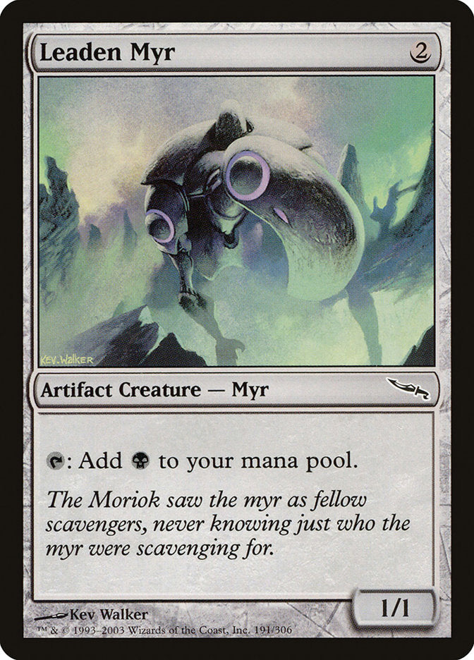 Leaden Myr [Mirrodin] (191)