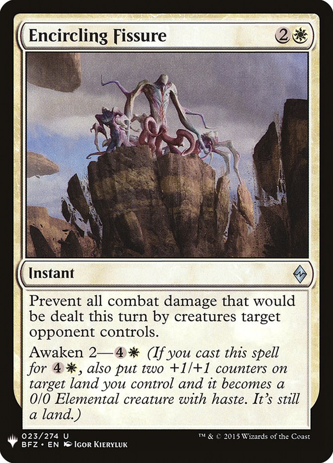 Encircling Fissure [The List] (BFZ-23)