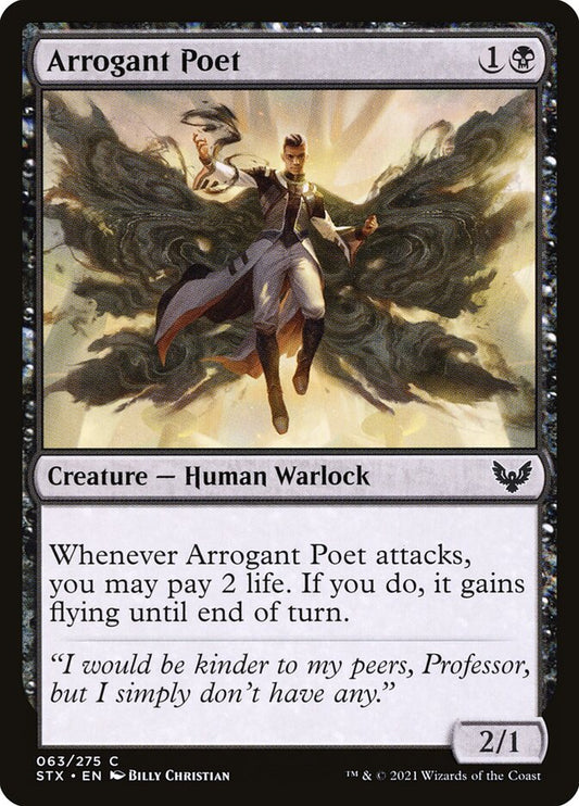 Arrogant Poet [Strixhaven: School of Mages] (63)