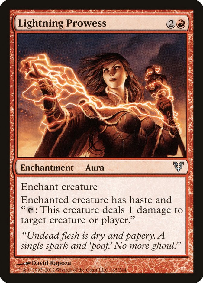 Lightning Prowess [Avacyn Restored] (145)