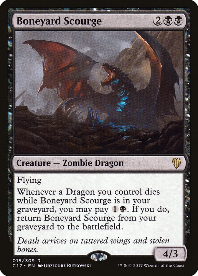 Boneyard Scourge [Commander 2017] (15)