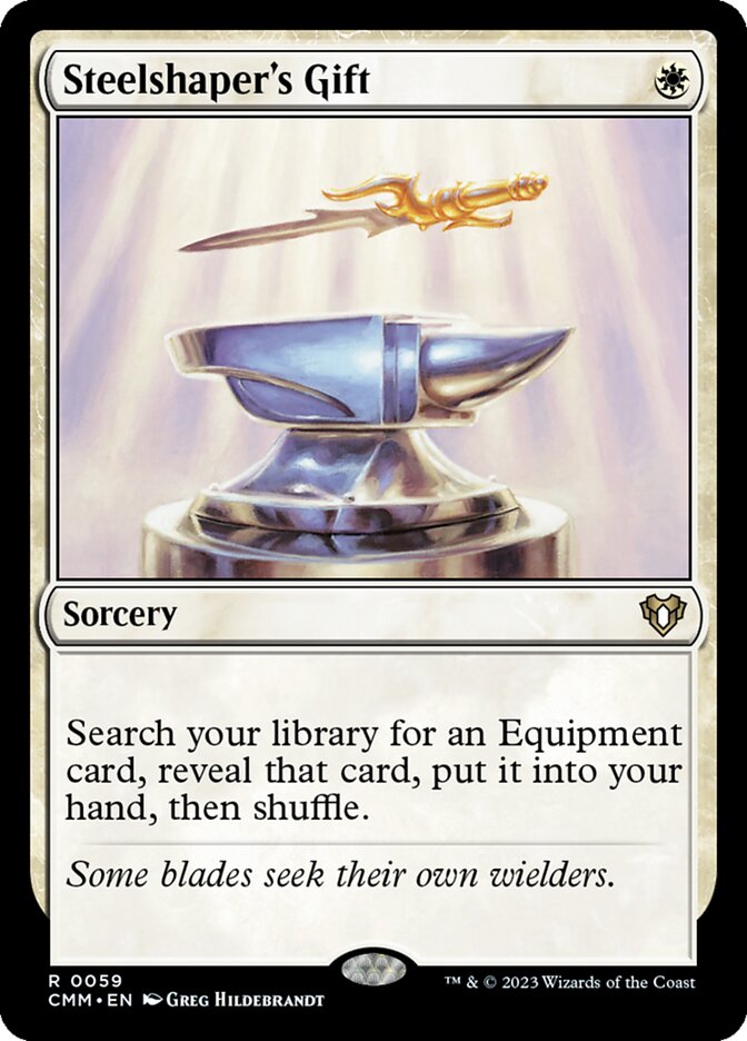Steelshaper's Gift [Commander Masters] (59)