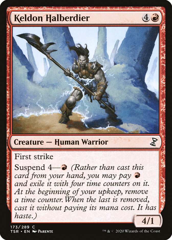Keldon Halberdier [Time Spiral Remastered] (173)