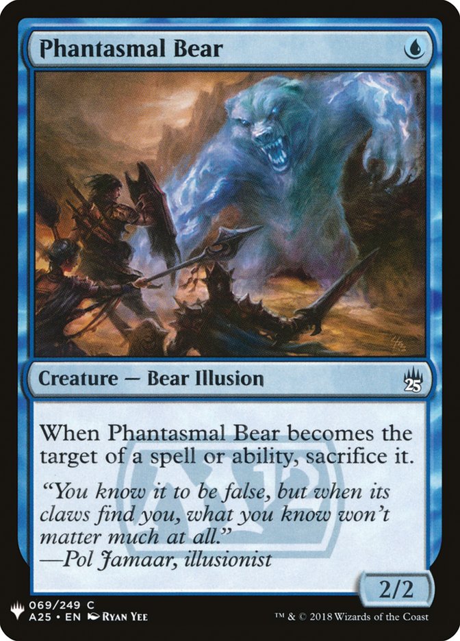 Phantasmal Bear [The List] (A25-69)