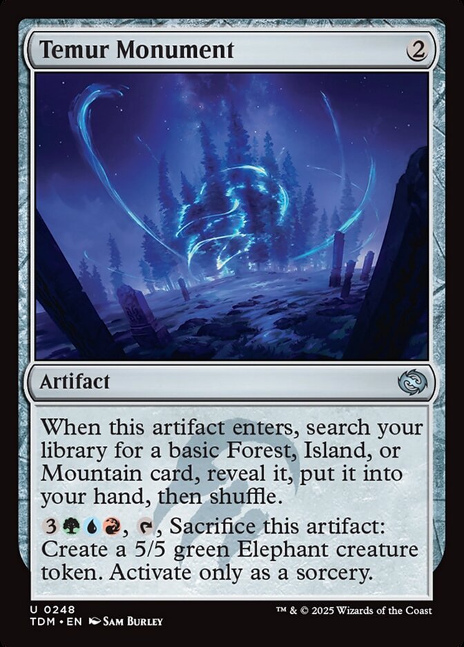 Temur Monument [Tarkir: Dragonstorm] (248)