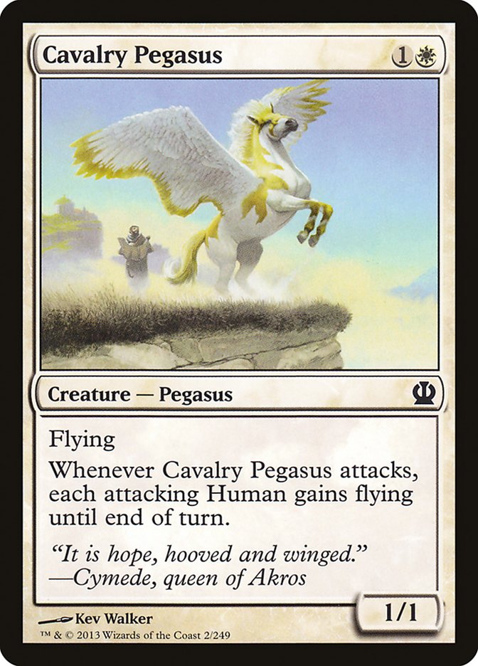 Cavalry Pegasus [Theros] (2)