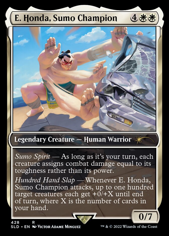 E. Honda, Sumo Champion [Secret Lair Drop] (428)