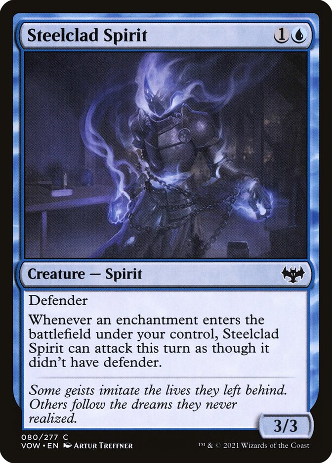 Steelclad Spirit [Innistrad: Crimson Vow] (80)