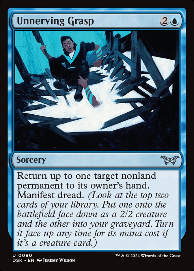 Unnerving Grasp [Duskmourn: House of Horror] (80)