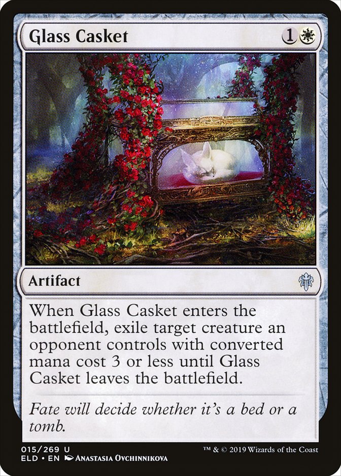 Glass Casket [Throne of Eldraine] (15)