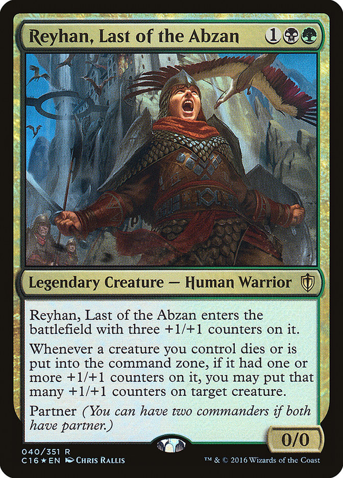 Reyhan, Last of the Abzan [Commander 2016] (40)