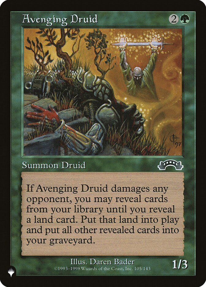Avenging Druid [The List] (EXO-105)