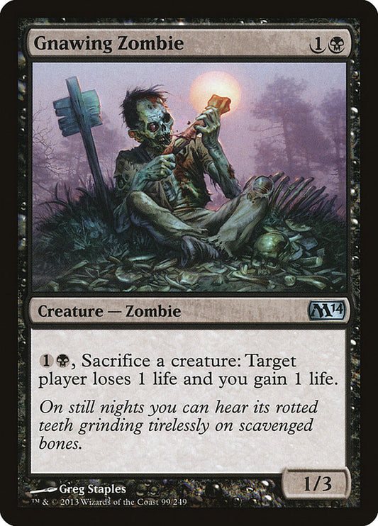 Gnawing Zombie [Magic 2014] (99)