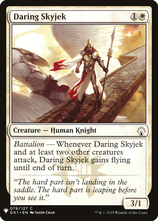 Daring Skyjek [The List] (GK1-79)