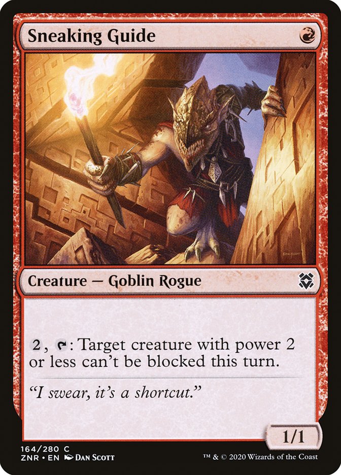 Sneaking Guide [Zendikar Rising] (164)