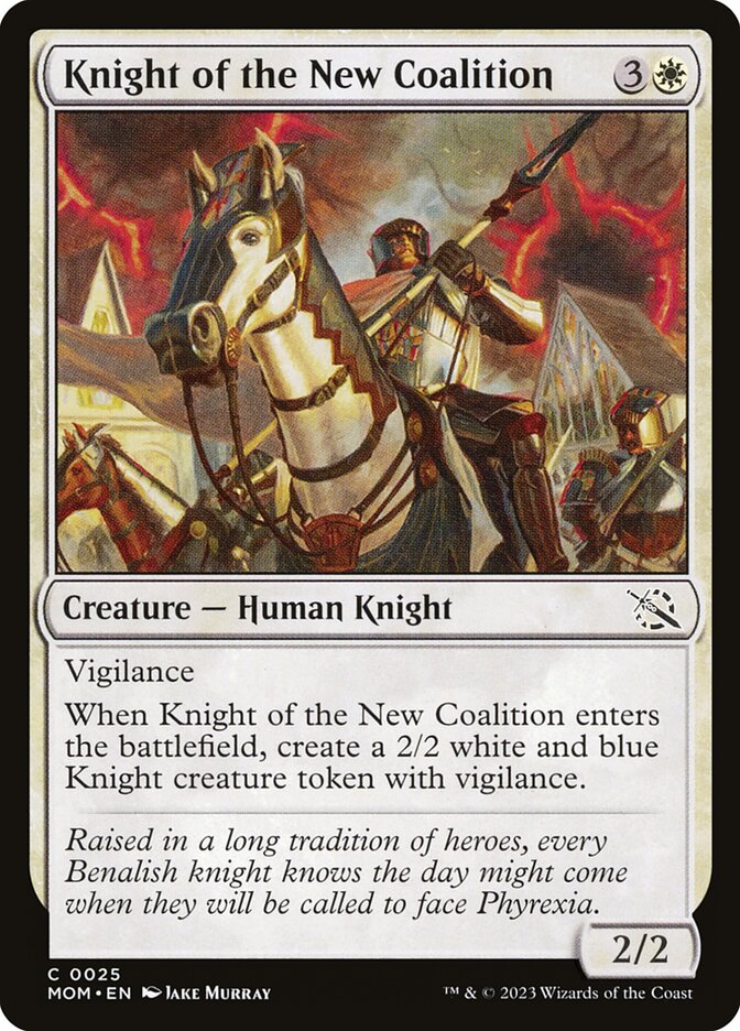Knight of the New Coalition [March of the Machine] (25)
