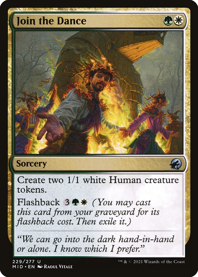 Join the Dance [Innistrad: Midnight Hunt] (229)