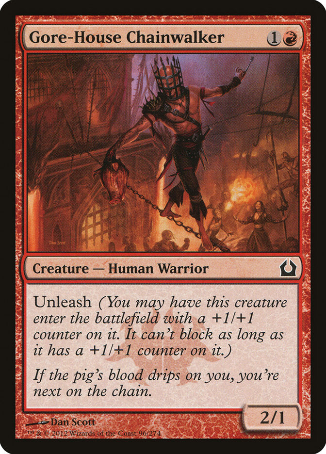 Gore-House Chainwalker [Return to Ravnica] (96)