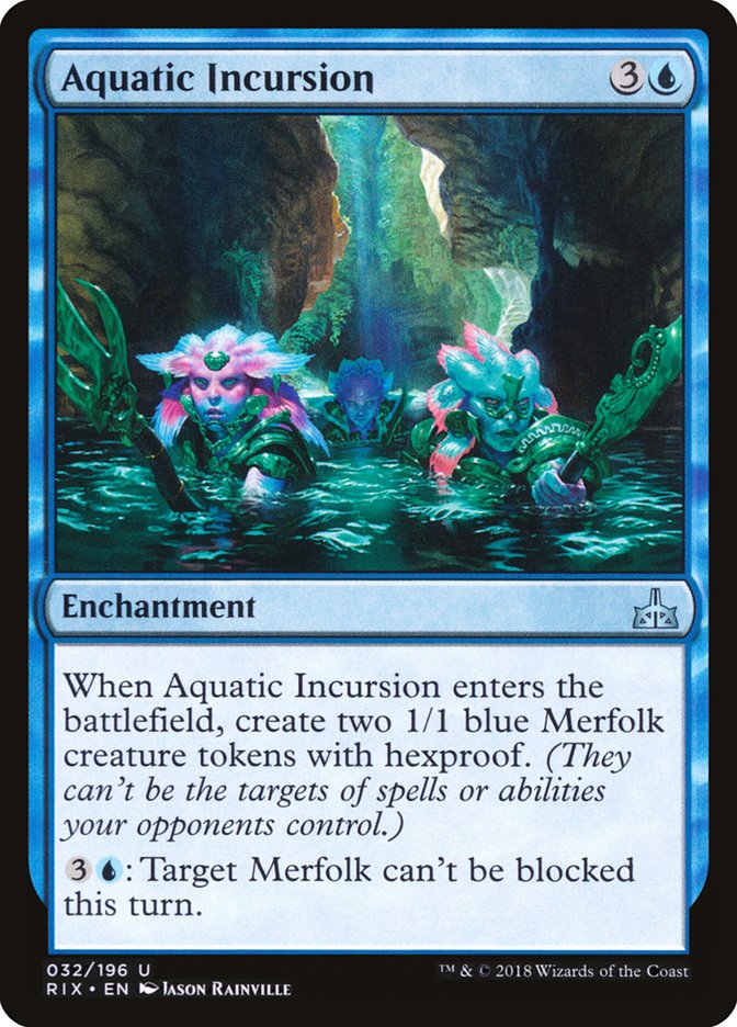Aquatic Incursion [Rivals of Ixalan] (32)