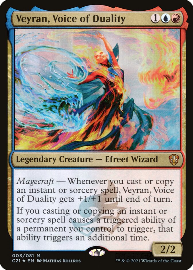 Veyran, Voice of Duality [Commander 2021] (3)