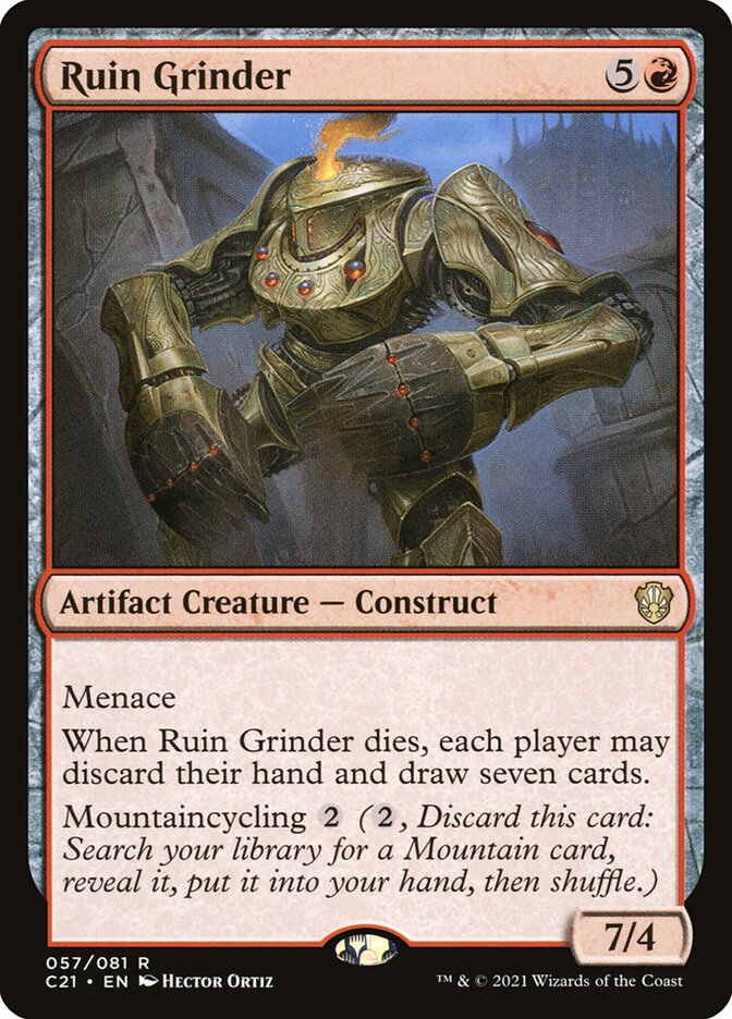 Ruin Grinder [Commander 2021] (57)