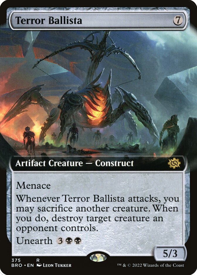 Terror Ballista [The Brothers' War] (375)