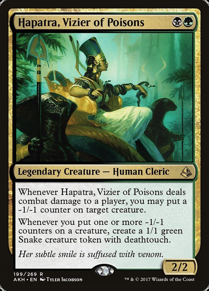 Hapatra, Vizier of Poisons [Amonkhet] (199)