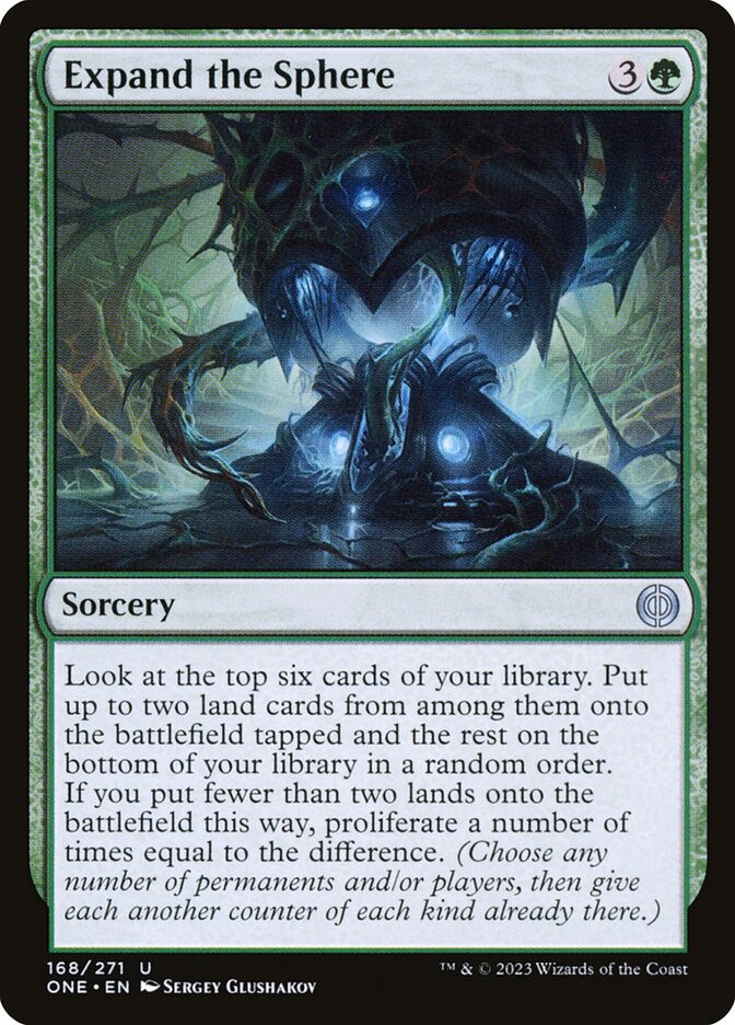 Expand the Sphere [Phyrexia: All Will Be One] (168)