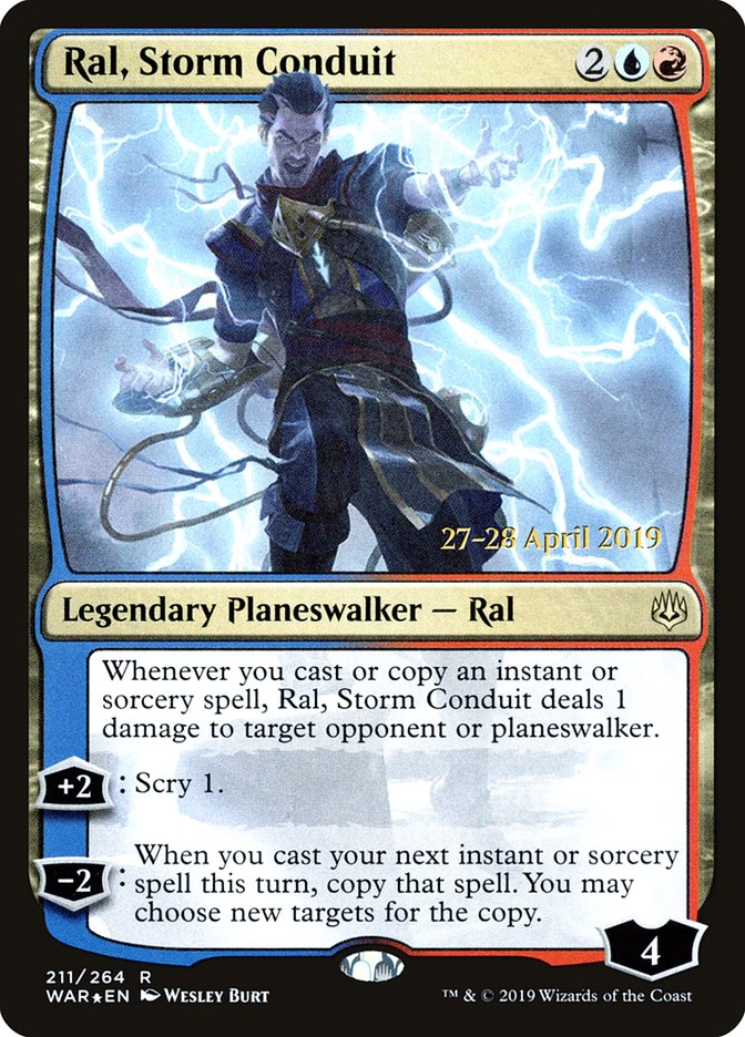 Ral, Storm Conduit [War of the Spark Promos] (211s)