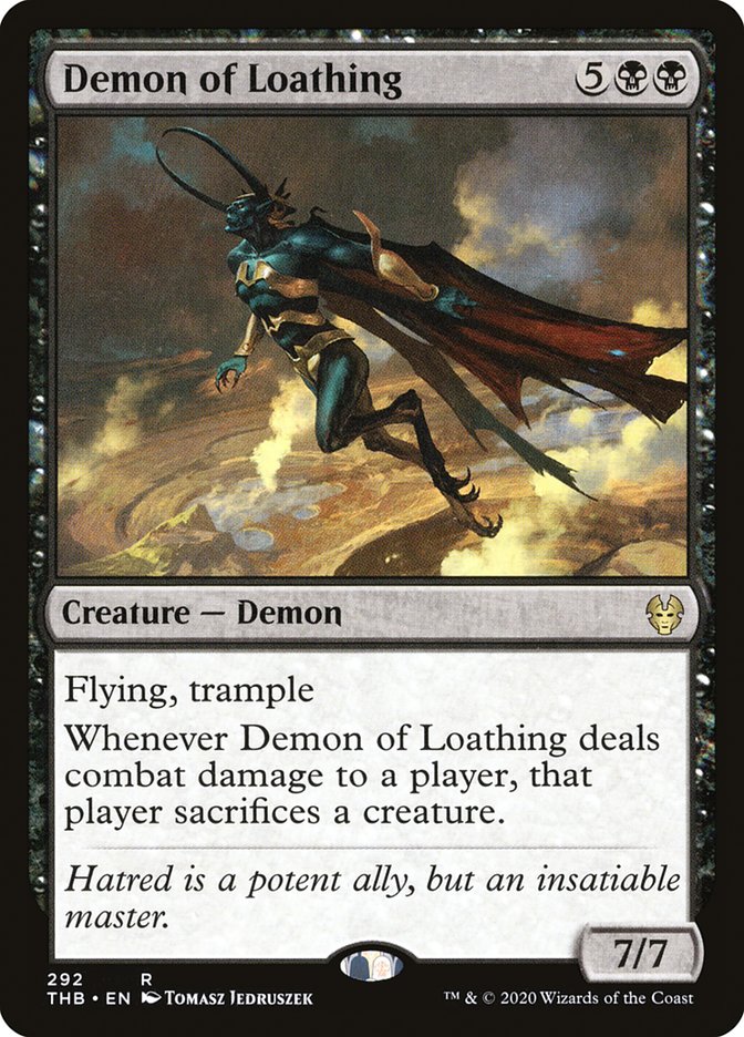 Demon of Loathing [Theros Beyond Death] (292)