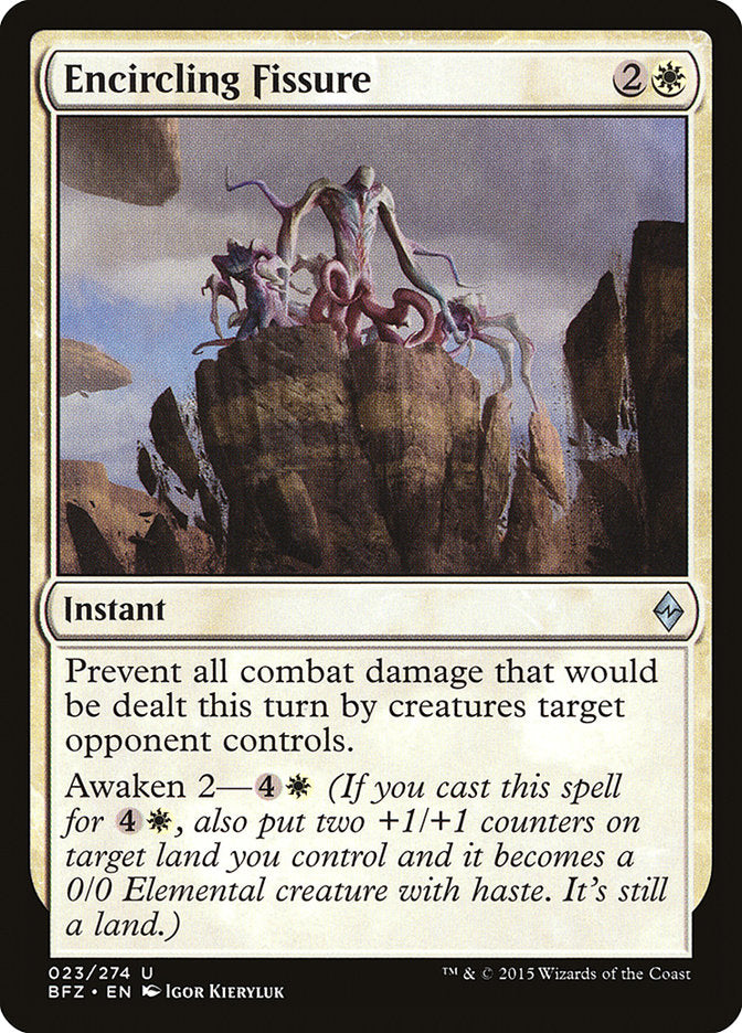 Encircling Fissure [Battle for Zendikar] (23)