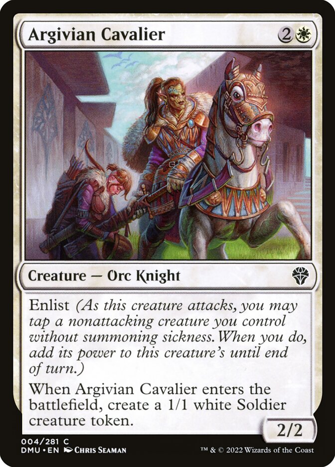 Argivian Cavalier [Dominaria United] (4)
