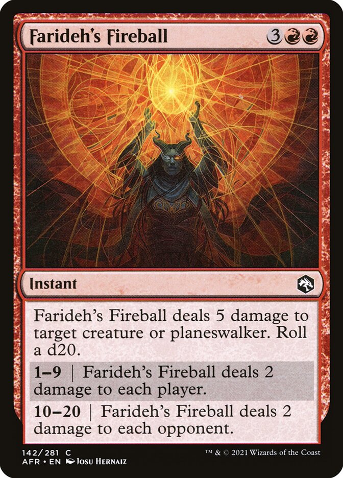 Farideh's Fireball [Adventures in the Forgotten Realms] (142)