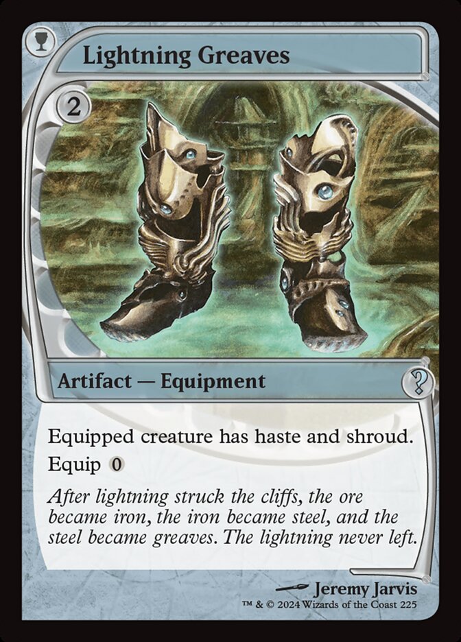 Lightning Greaves [Mystery Booster 2] (225)