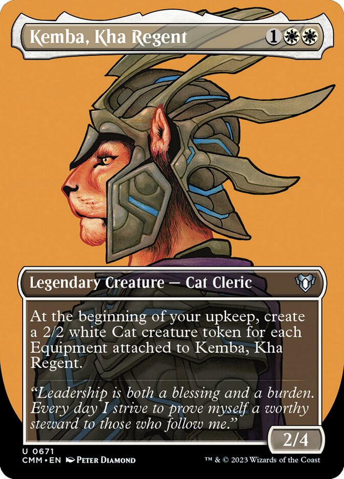 Kemba, Kha Regent [Commander Masters] (671)