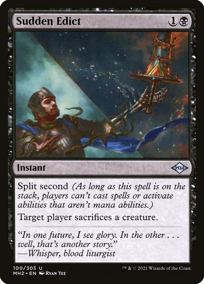 Sudden Edict [Modern Horizons 2] (100)
