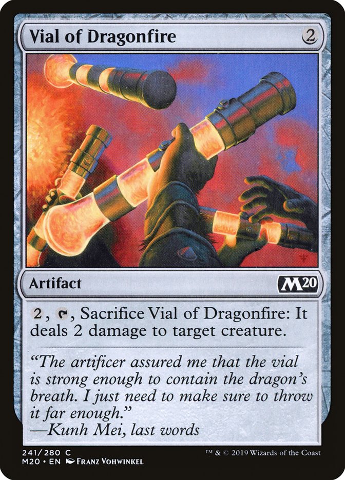 Vial of Dragonfire [Core Set 2020] (241)