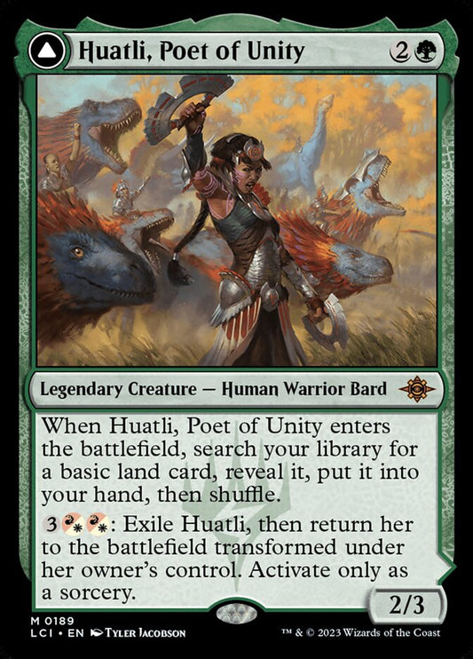 Huatli, Poet of Unity [The Lost Caverns of Ixalan] (189)
