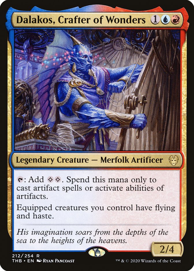Dalakos, Crafter of Wonders [Theros Beyond Death] (212)