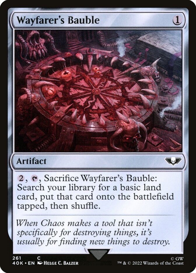 Wayfarer's Bauble [Warhammer 40,000 Commander] (261)