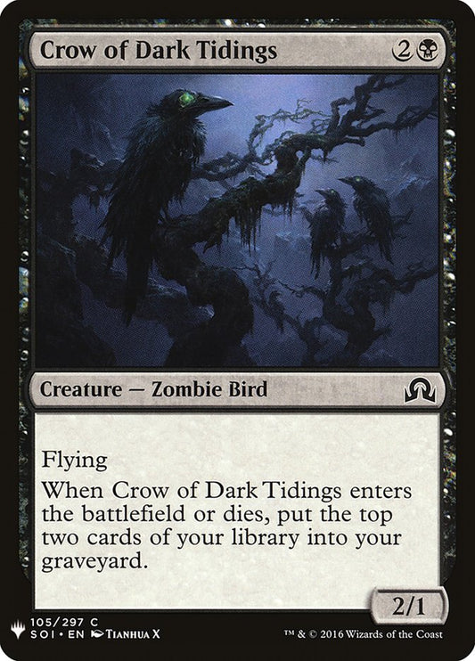 Crow of Dark Tidings [The List] (SOI-105)