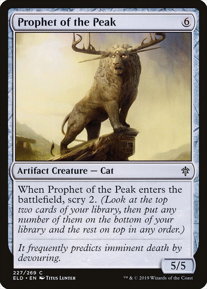 Prophet of the Peak [Throne of Eldraine] (227)