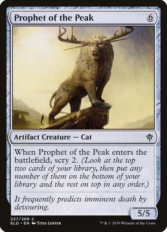 Prophet of the Peak [Throne of Eldraine] (227)