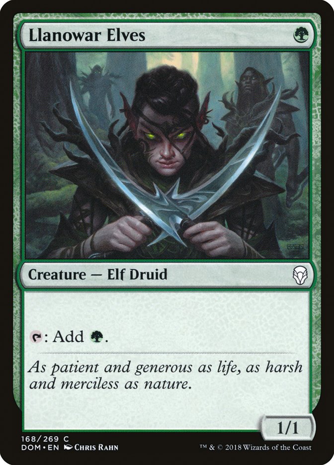 Llanowar Elves [Dominaria] (168)